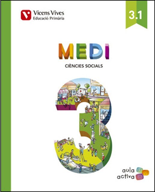 Medi 3. 1 social (aula activa) area (Tapa blanda) 1