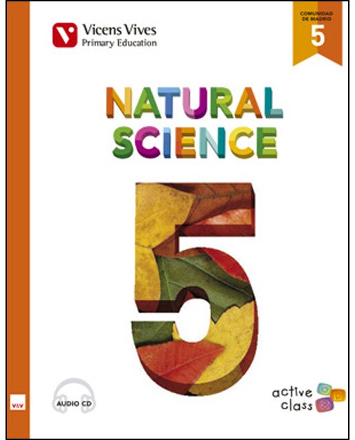 Imagen 0 de NATURAL SCIENCE 5 MADRID+ CD (ACTIVE CLASS)  (Tapa blanda)