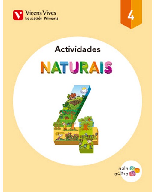 Naturais 4 actividades (aula activa) (Tapa blanda) 1