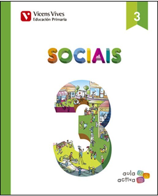 Imagen 0 de SOCIAIS 3+ SEPARATA (AULA ACTIVA)  (Tapa blanda)