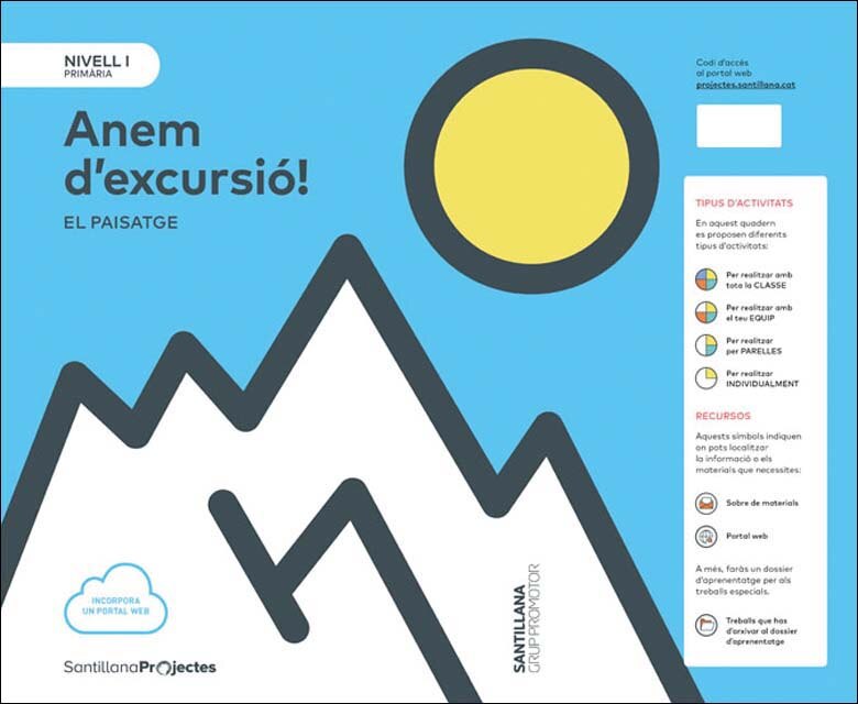 Portada de NIVELL I PRI ANEM D'EXCURSIO. EL PAISATGE.