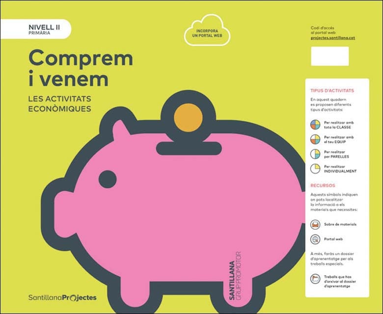 Portada de NIVELL II PRI COMPREM I VENEM. LES ACTIVITATS ECONOMIQUES.