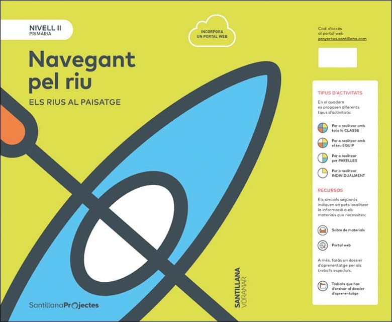 Portada de NIVELL II PRI NAVEGANT PEL RIU ELS RIUS AL PAISATGE - 9788490587614