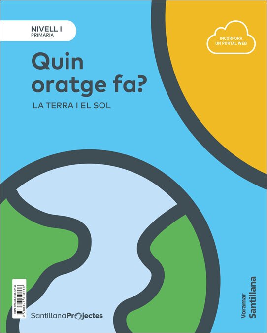 Portada de NIVELL I PRI QUIN ORATGE FA?. LA TERRA I EL SOL (Tapa blanda).