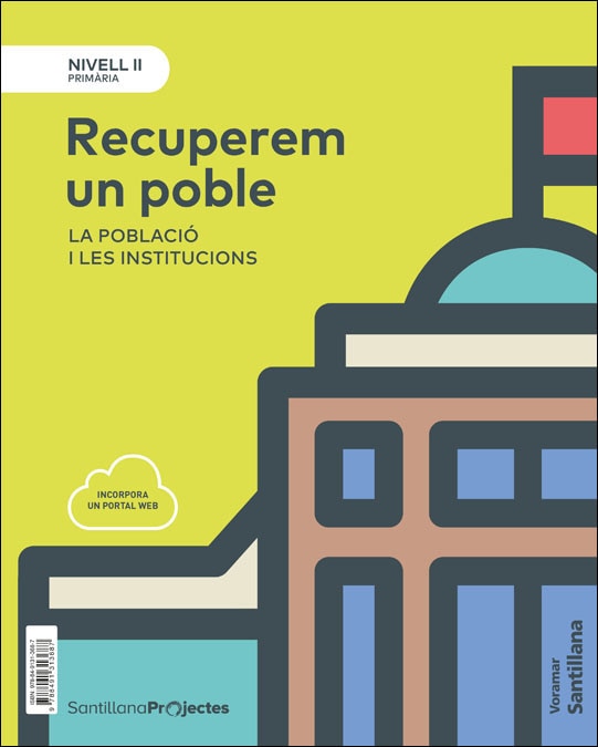 Portada de NIVELL II PRI RECUPEREN UN POBLE. LA POBLACIO I LES INSTITUCIONS (Tapa blanda).