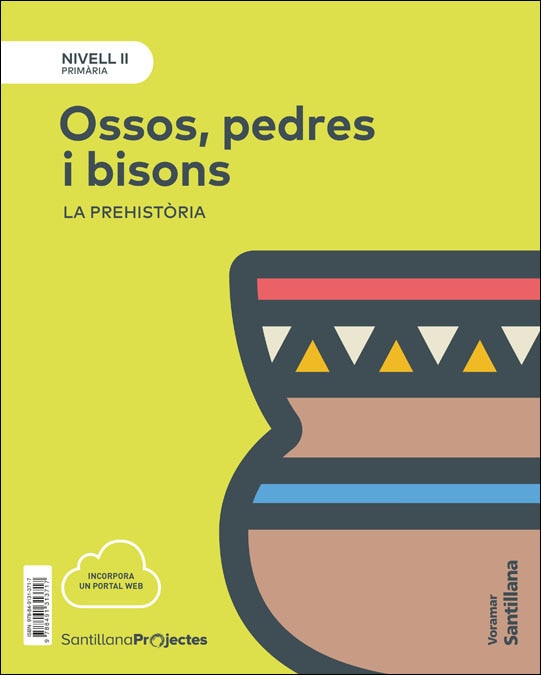 Portada de NIVEL II OSSOS PEDRES I BISONS. LA PREHISTORIA (Tapa blanda).