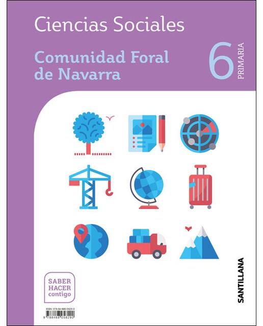 CIENCIAS SOCIALES NAVARRA 6 PRIMARIA SABER HACER CONTIGO