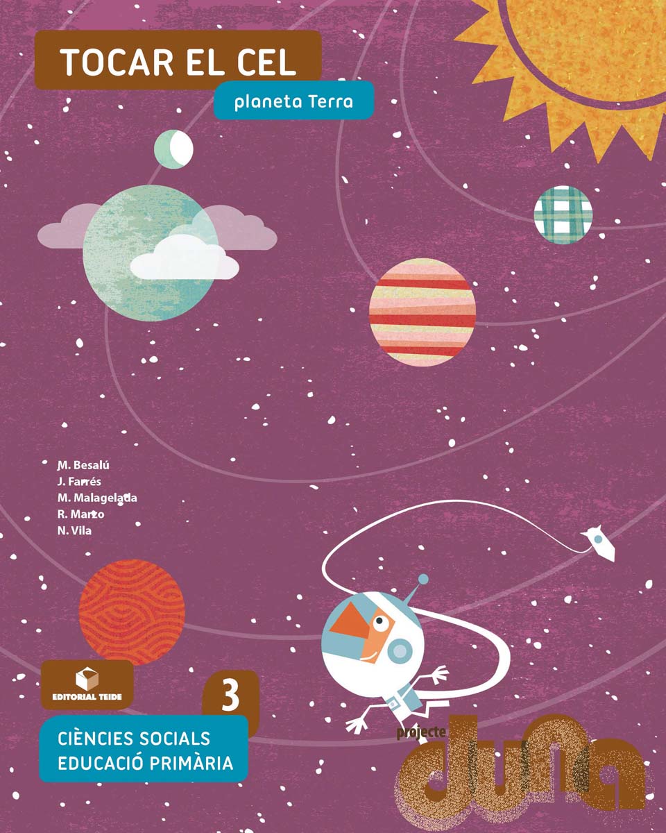 Portada de Ciències socials 3 EPO - Tocar el cel. Planeta Terra (DUNA) (Tapa blanda).