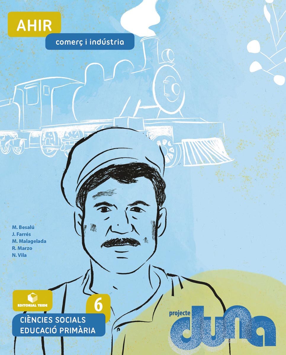 Portada de Ciències socials 6 EPO- Ahir. Comerç i indústria (DUNA) (Tapa blanda).