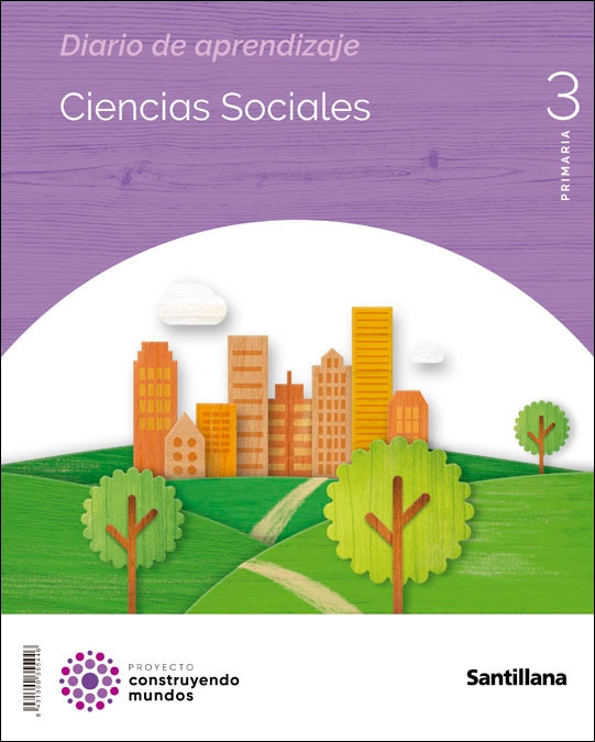 Portada de CIENCIAS SOCIALES CAST-LEON 3 PRIMARIA CONSTRUYENDO MUNDOS (Tapa blanda).