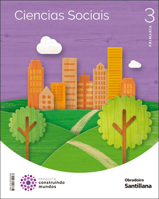 Portada de CIENCIAS SOCIAIS 3 PRIMARIA CONSTRUINDO MUNDO (Tapa blanda).