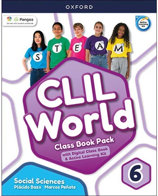 Portada de CLIL World Social Sciences 6. Class book