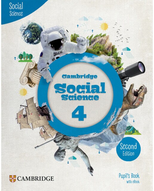 Portada de Cambridge Social Science Second edition Level 4 Pupil's Book with eBook.