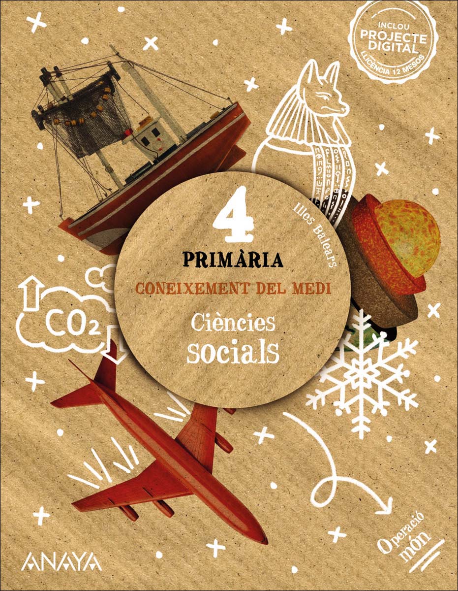 Coneixement del medi. Ciències socials 4.  (Tapa blanda) 1