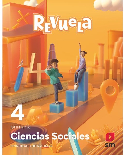Ciencias Sociales. 4 Primaria. Revuela. Principado de Asturias (Tapa blanda) 1