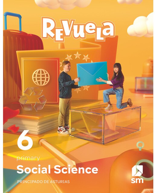 Social Science. 6 Primary. Revuela. Principado de Asturias (Tapa blanda) 1
