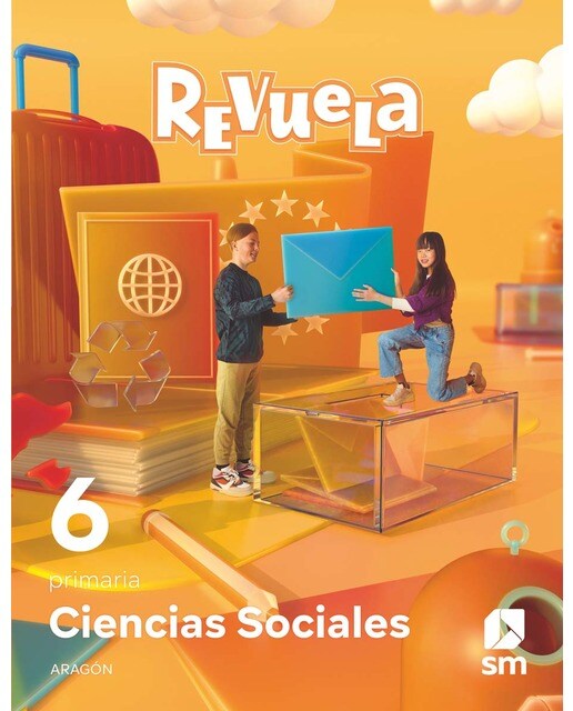 Imagen 0 de Ciencias Sociales. 6 Primaria. Revuela. Aragón  (Tapa blanda)