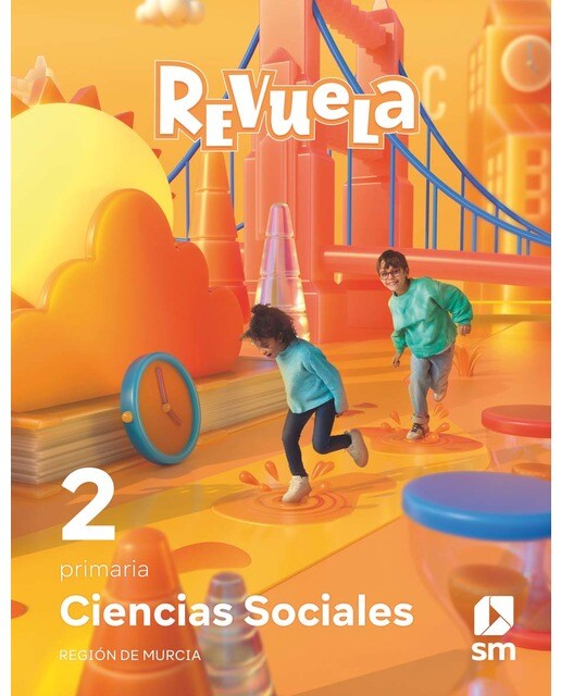 Ciencias sociales. 2 Primaria. Revuela. Región de Murcia (Tapa blanda) 1
