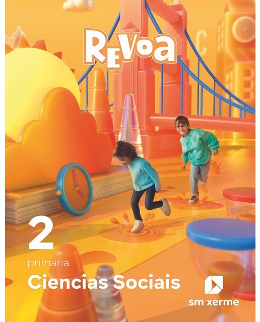 Ciencias Sociais. 2 Primaria. Revoa  (Tapa blanda) 1