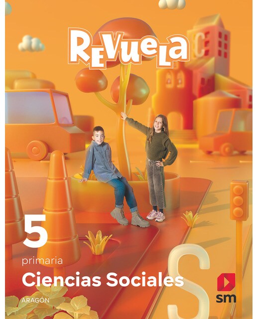 Imagen 0 de Ciencias Sociales. 5 Primaria. Revuela. Aragón  (Tapa blanda)