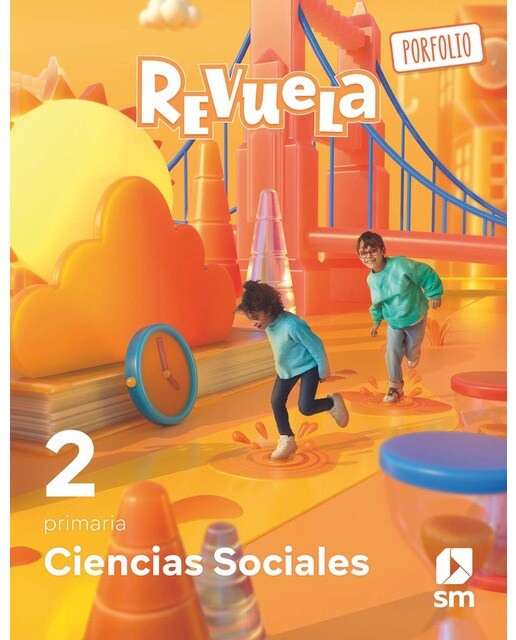 Portada de Ciencias sociales. 2 Primaria. Revuela. Comunidad de Madrid (Tapa blanda).