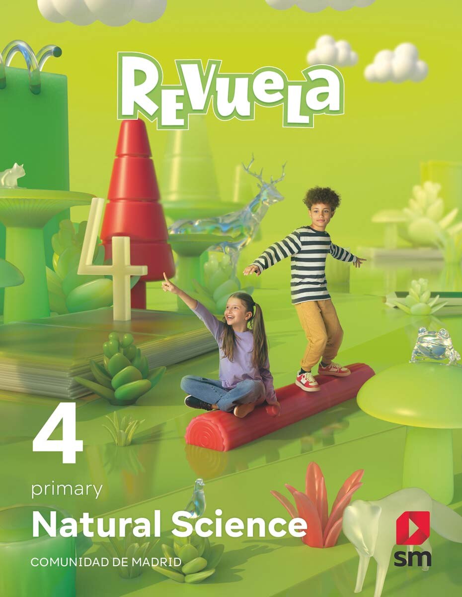Portada de Natural Science. 4 Primary. Revuela. Comunidad de Madrid (Tapa blanda).