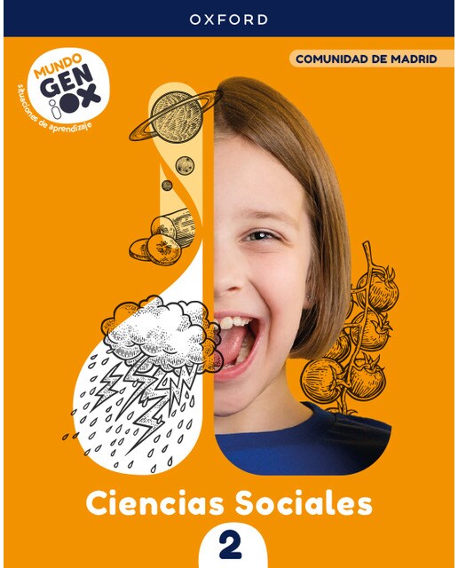 Portada de Mundo Geniox Ciencias Sociales 2. Libro del estudiante