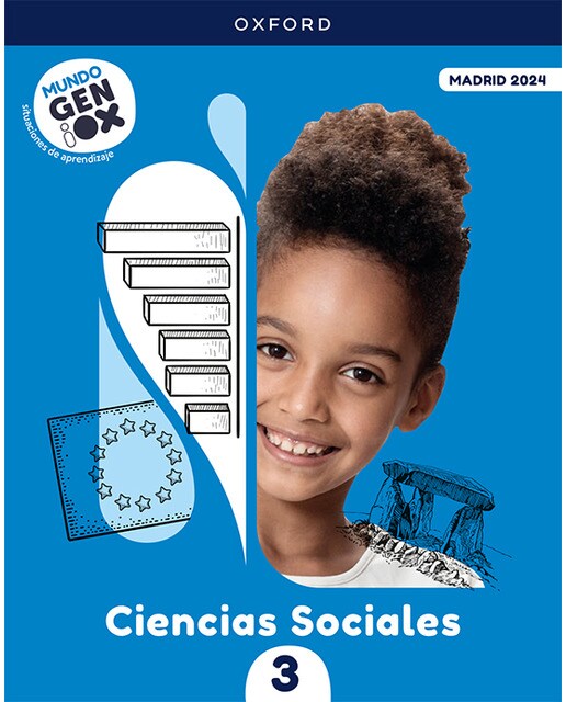 Portada de Mundo Geniox Ciencias Sociales 3. Libro del estudiante