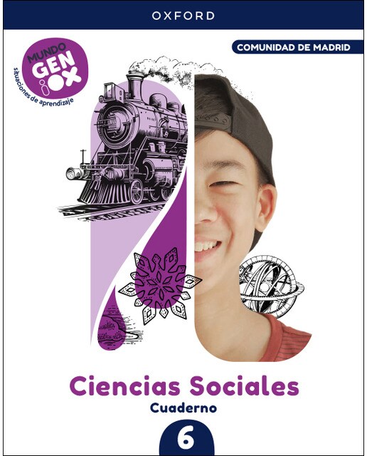 Portada de Mundo Geniox Ciencias Sociales 6. Cuaderno de Actividades