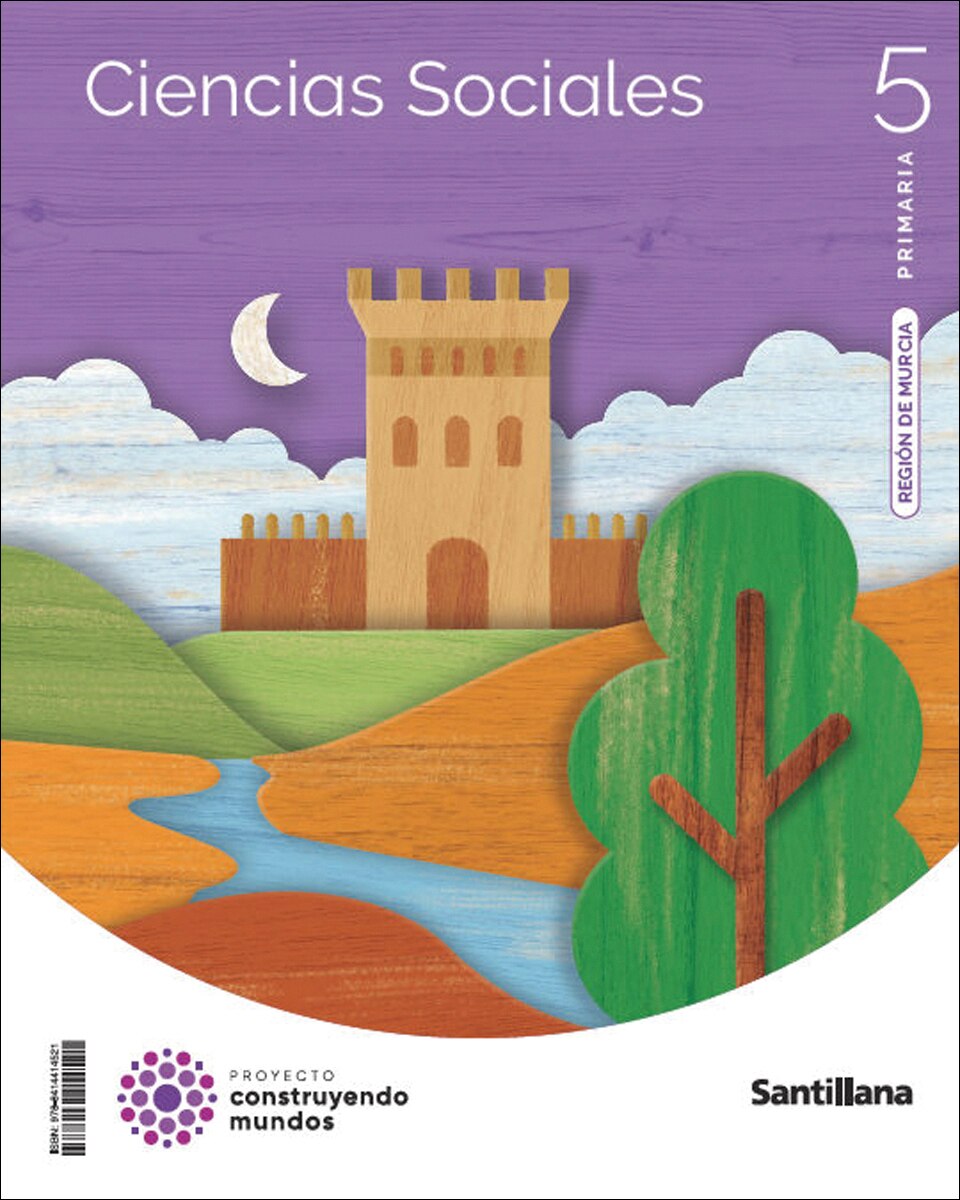 CIENCIAS SOCIALES MURCIA 5 PRIMARIA CONSTRUYENDO MUNDOS  (Tapa blanda) 1