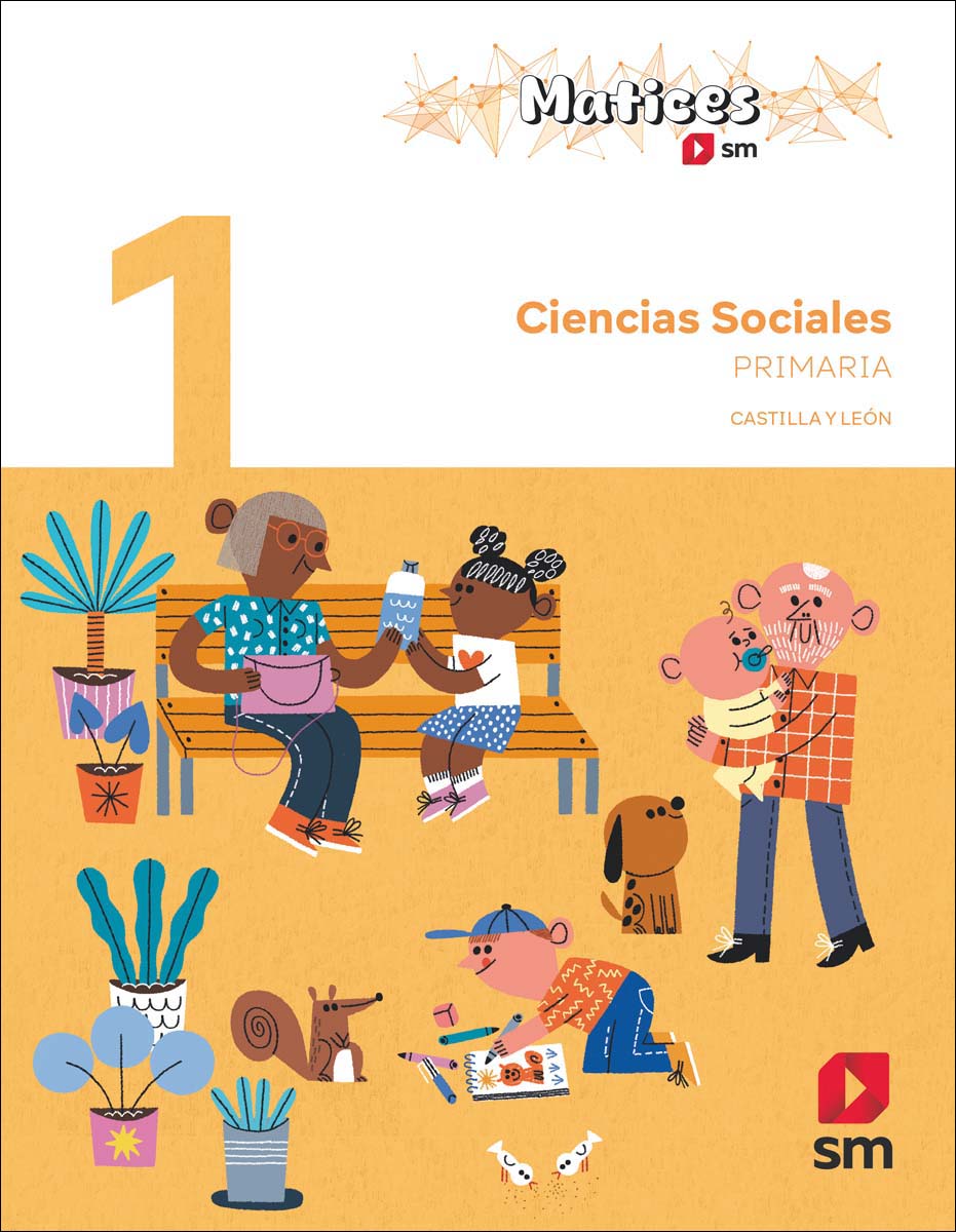 Ciencias Sociales. 1 Primaria. Matices Castilla y León (Tapa blanda) 1