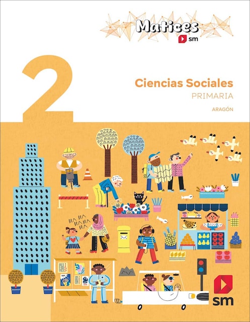 Imagen 0 de Ciencias Sociales. 2 Primaria. Matices. Aragón (Tapa blanda)