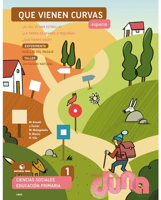 Portada de Espacio. Ciencias sociales 1. Proyecto Duna - 9788430718856
