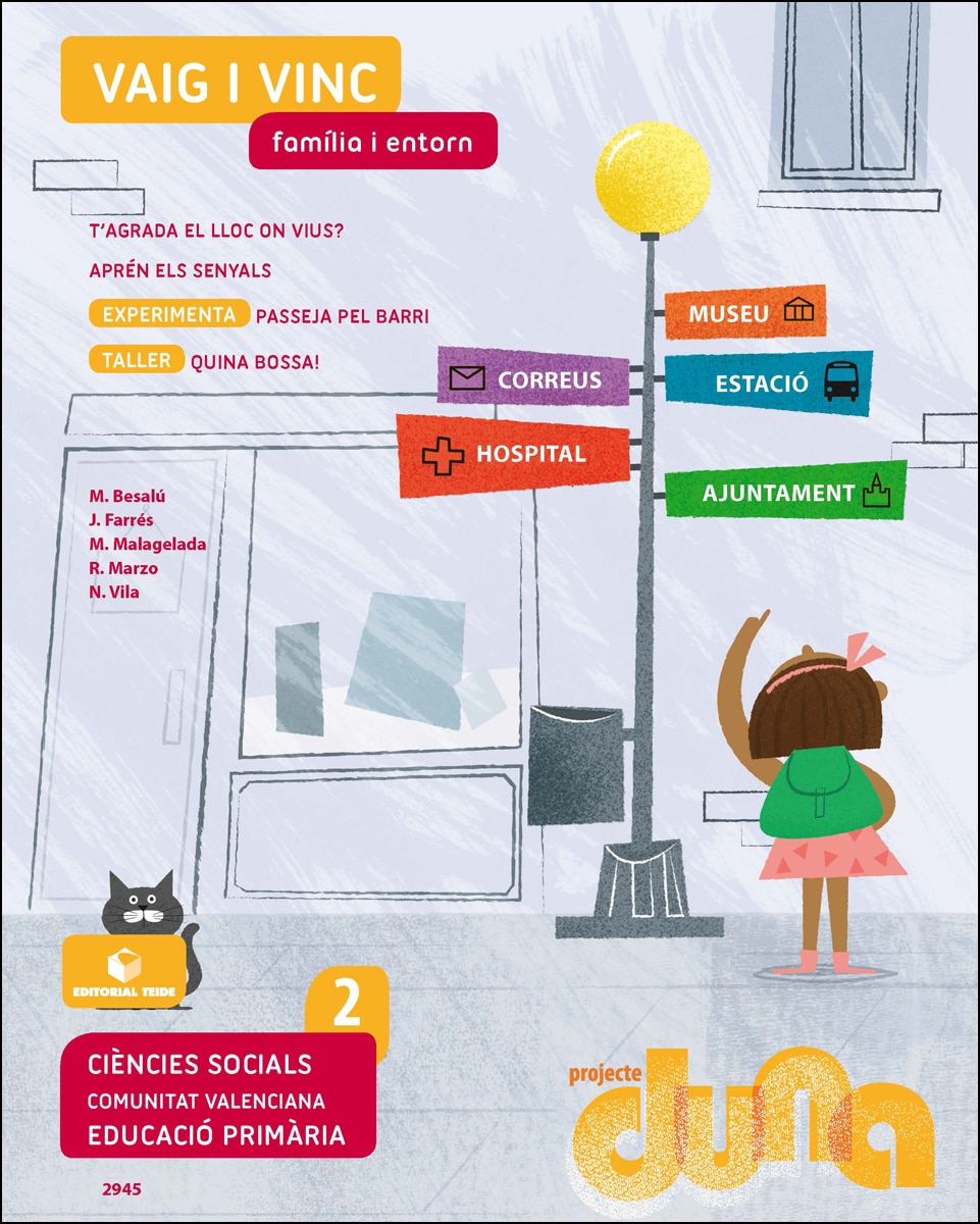 Portada de Ciències socials 2. Quadern 1 - Projecte Duna - Família i entorn - Comunitat Valenciana - 9788430729456
