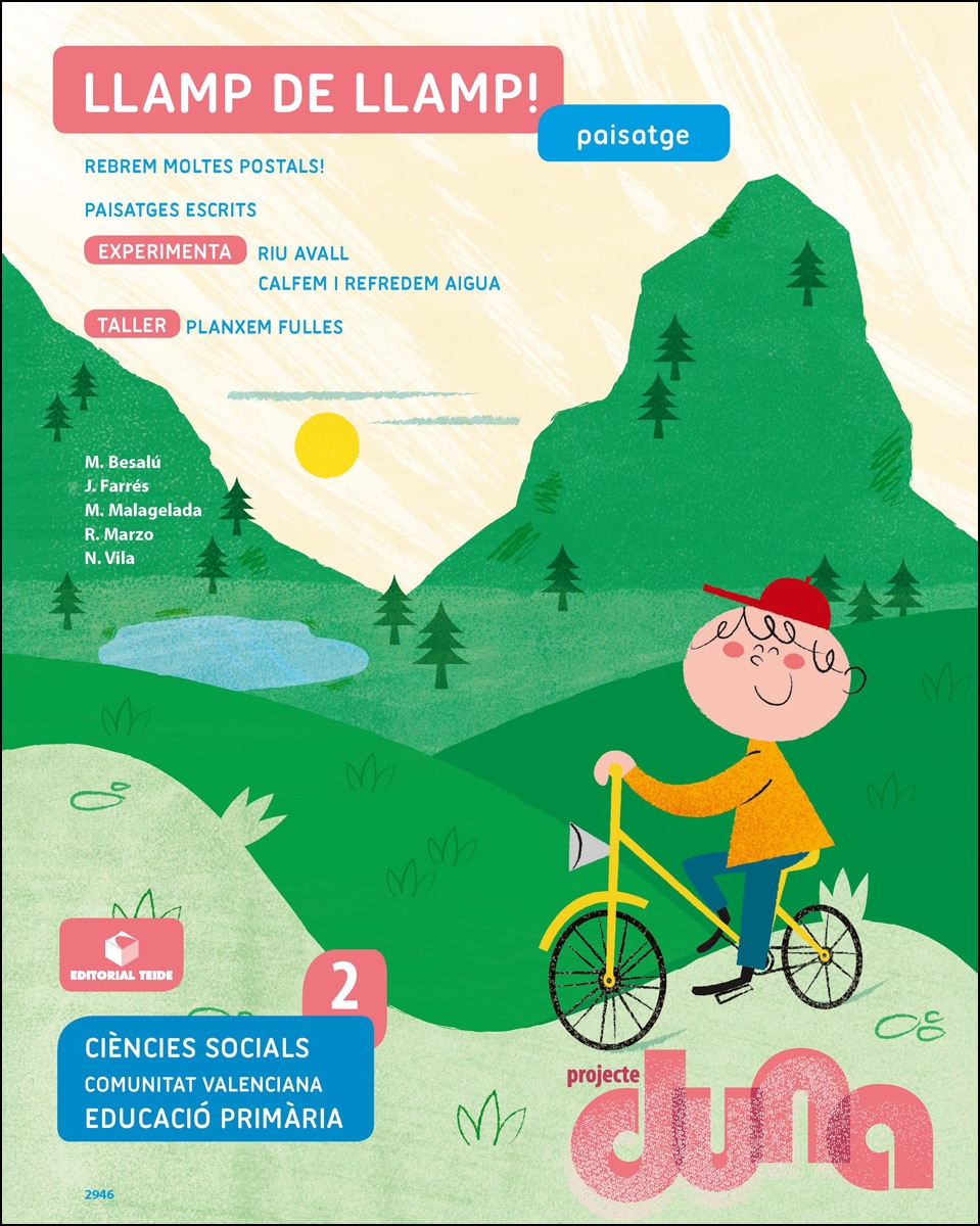 Portada de Ciències socials 2. Quadern 2 - Projecte Duna - Paisatge - Comunitat Valenciana (Tapa blanda).