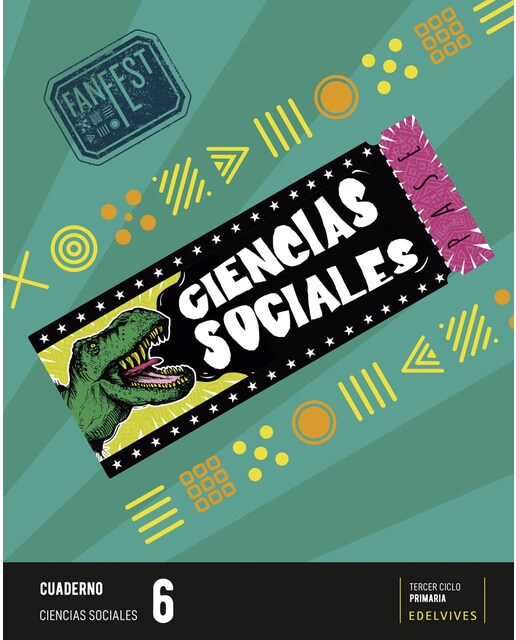 Portada de Proyecto: FanFest. Ciencias Sociales 6 - Cuaderno.
