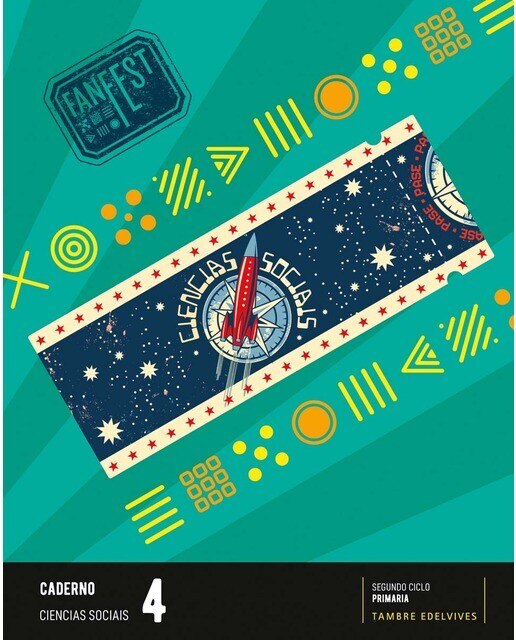 Portada de Proxecto: FanFest. Ciencias Sociais 4 - Caderno.