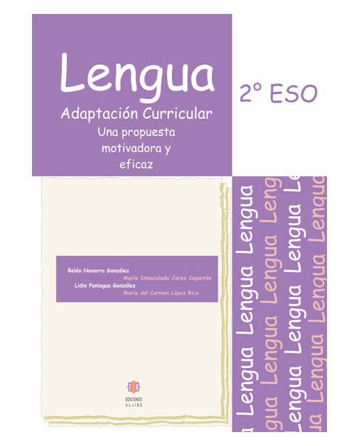 Lengua: Adaptación curricular. 2º de E.S.O