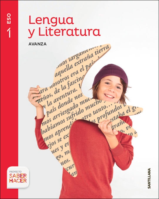 Portada de LENGUA Y LITERATURA AVANZA 1 ESO SABER HACER