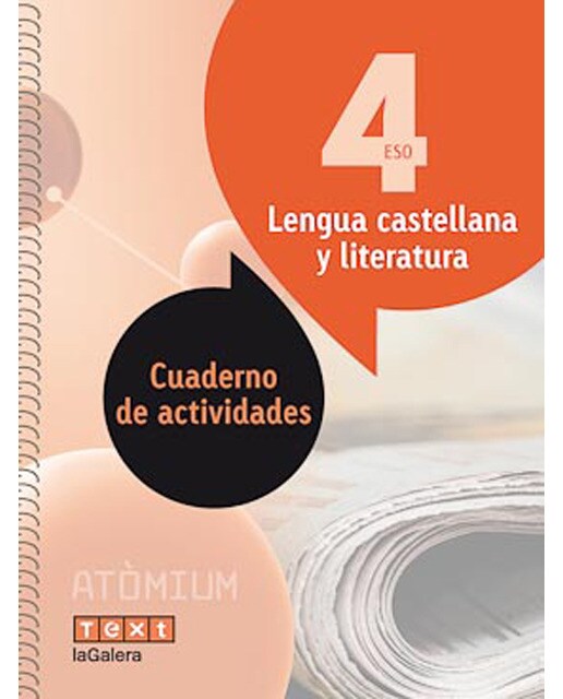 Atòmium. Cuad actividades Lengua castellana y literatura 4 ESO
