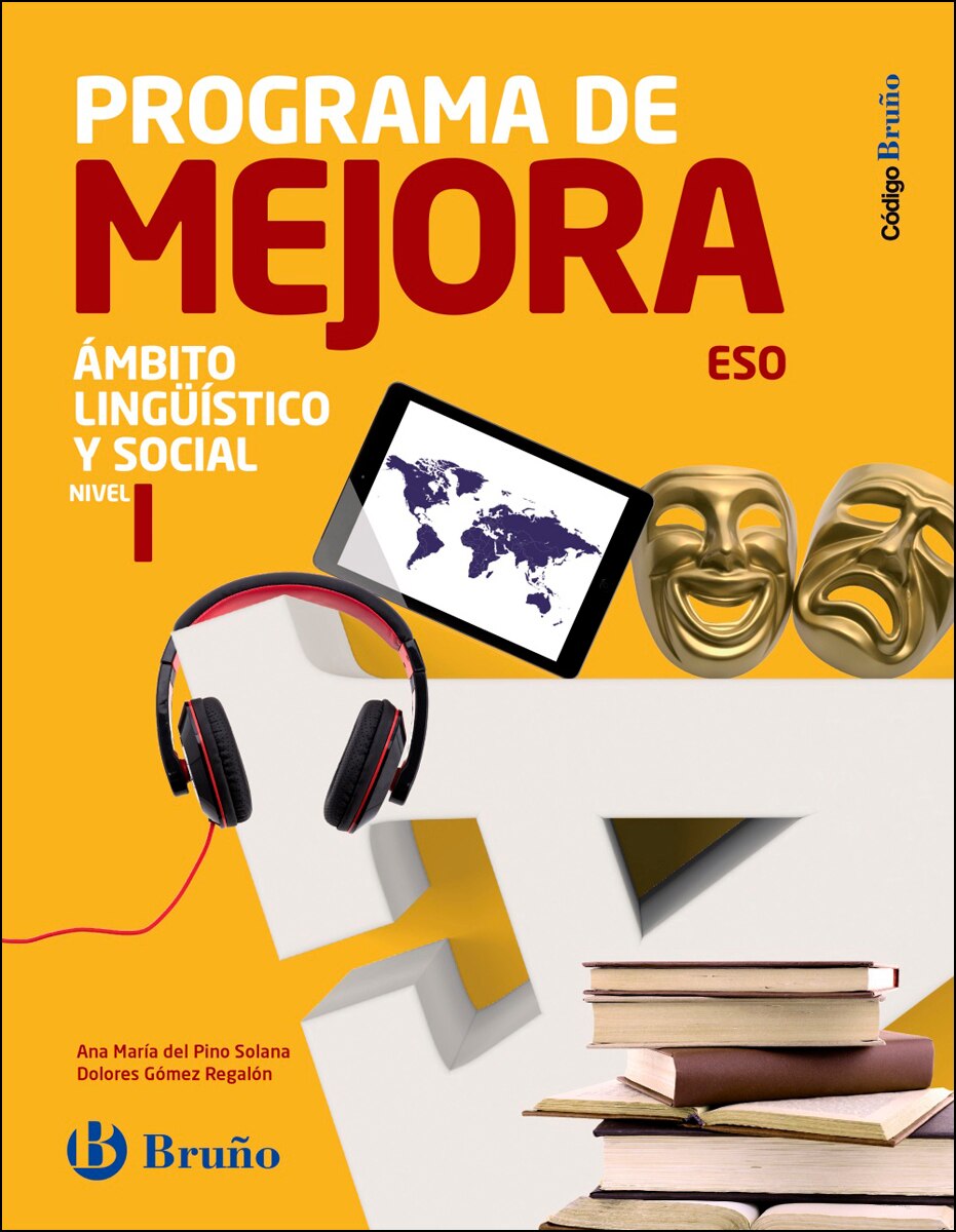 Código Bruño Programa de Mejora Ámbito Lingüístico y Social ESO Nivel I  (Tapa blanda) 1