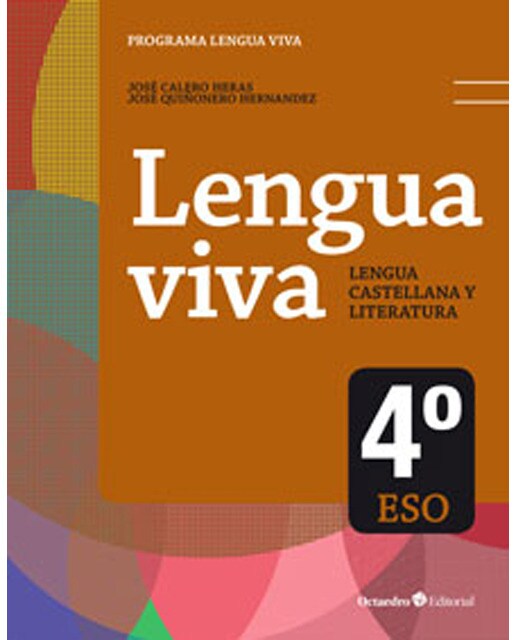 Imagen 0 de Lengua Viva 4 ¼ ESO. Ed. 2016  (Tapa blanda)
