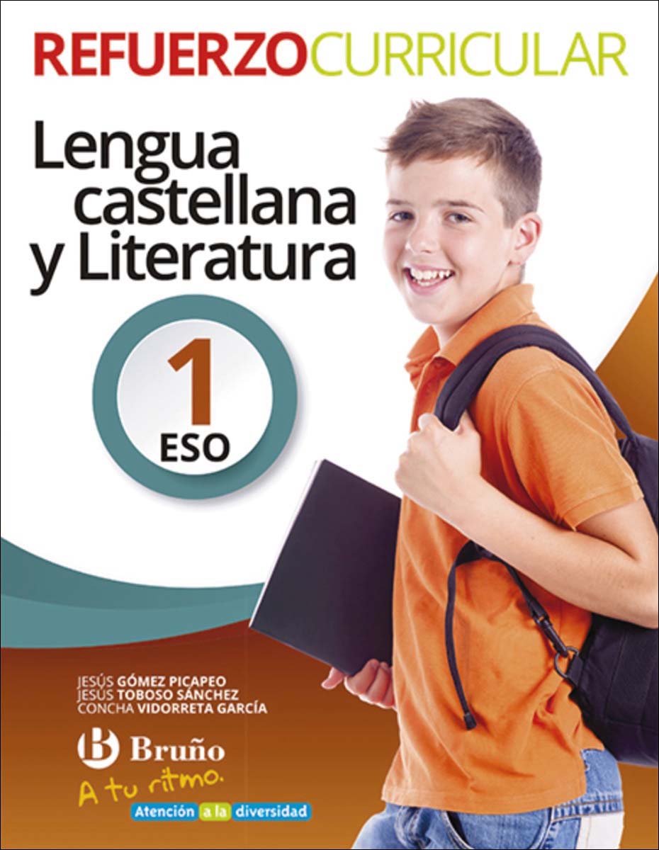A tu ritmo Refuerzo Curricular Lengua Castellana y Literatura 1 ESO (Tapa blanda) 1