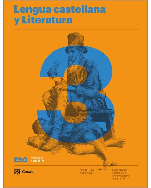 Portada de Lengua castellana y Literatura 3 ESO (2019) (Cataluña y Canarias) (Tapa blanda).