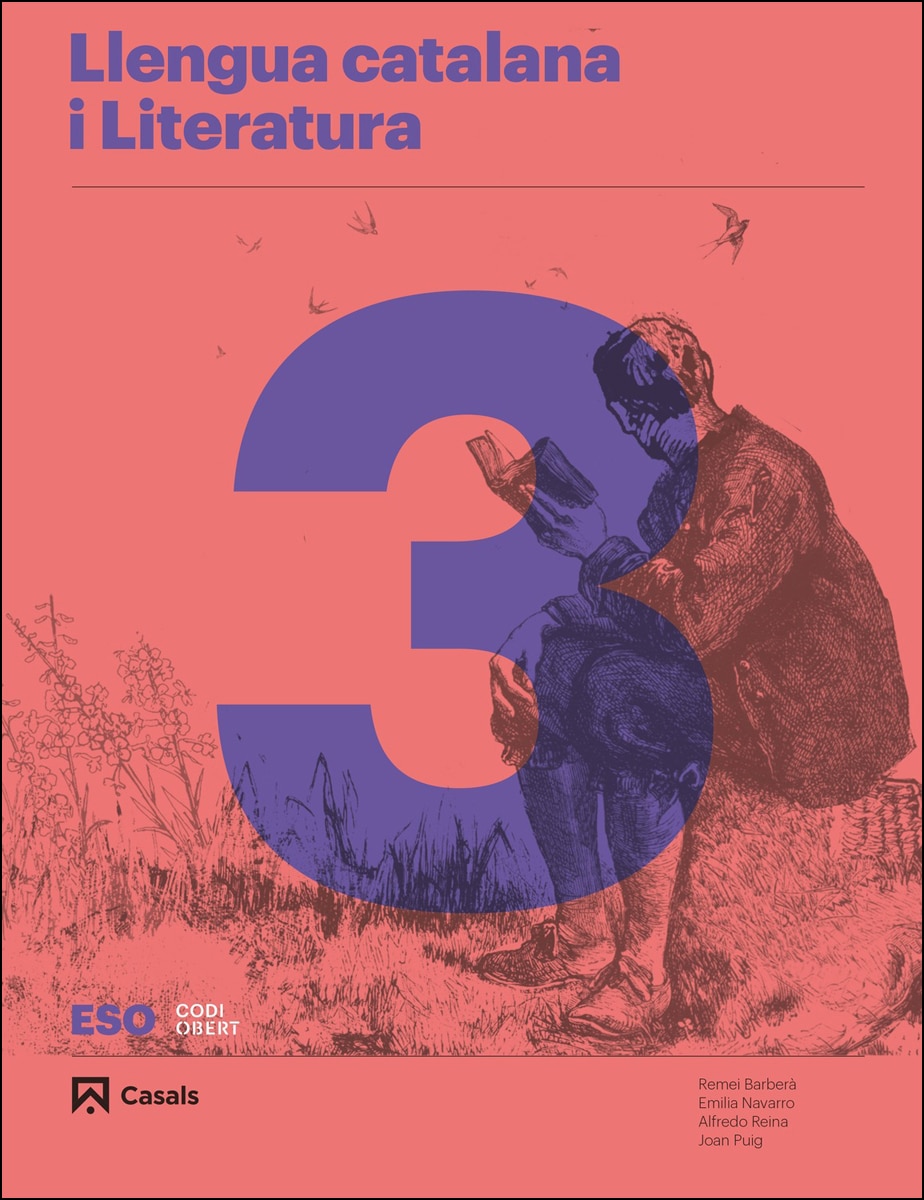 Portada de Llengua catalana i Literatura 3 ESO (2019) (Tapa blanda).