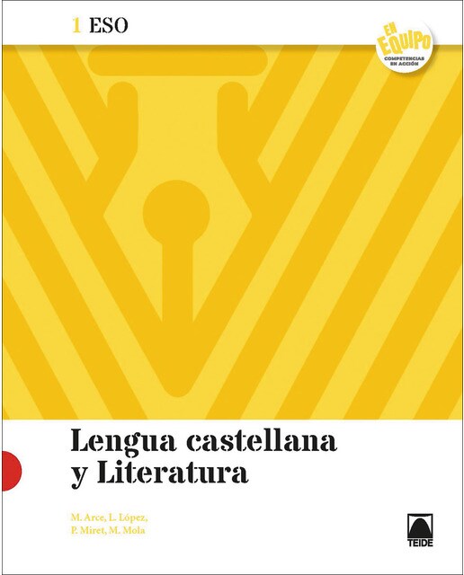 Lengua castellana y literatura 1 ESO. En equipo  (Tapa blanda) 1