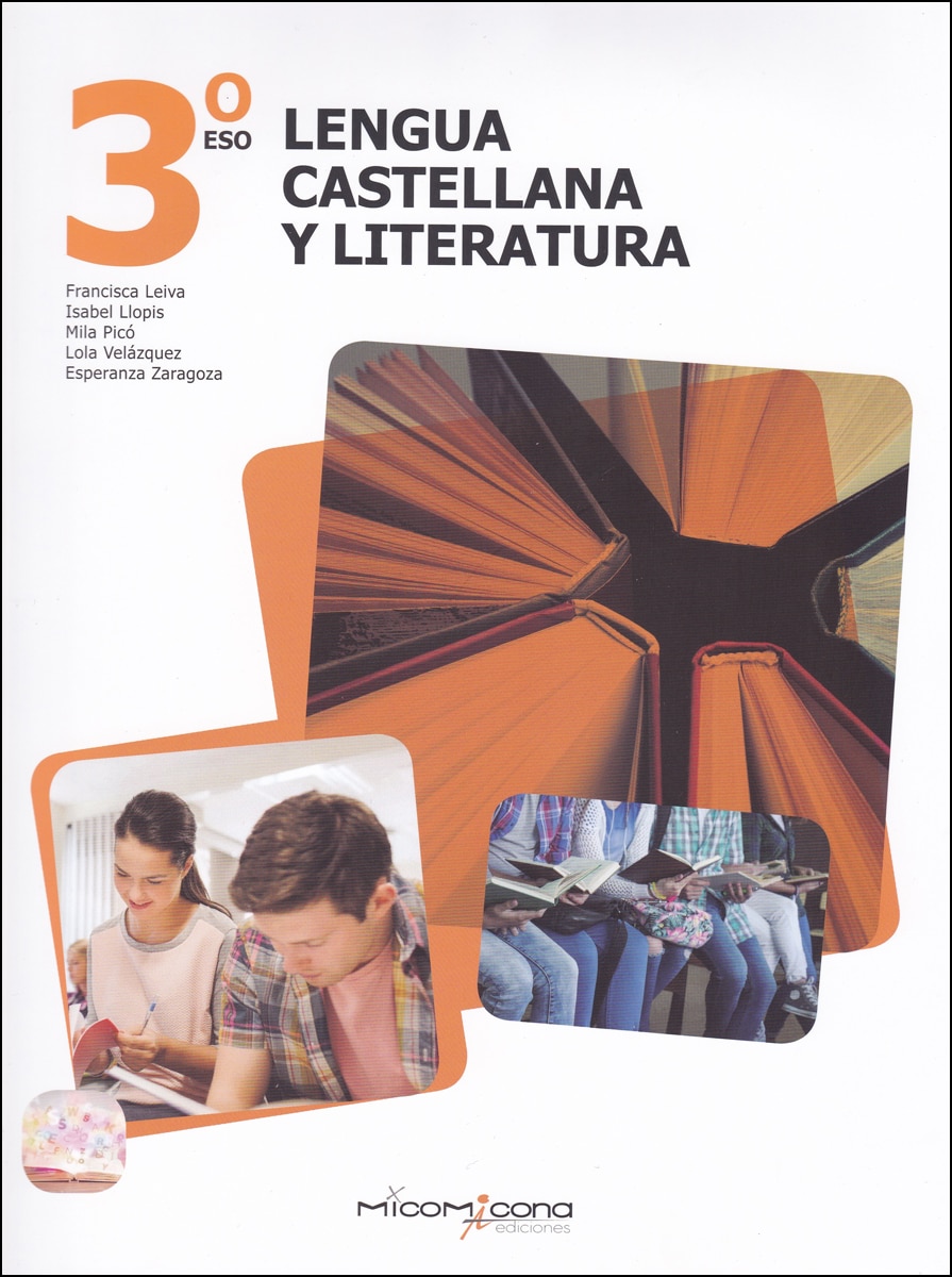 Portada de Lengua castellana y literatura 3º eso (2019).