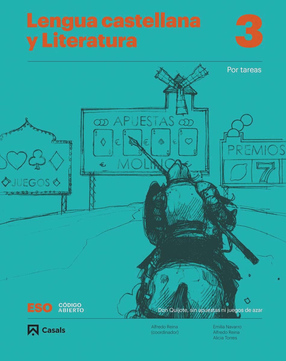 Portada de Lengua castellana y Literatura 3 ESO 2020 Por tareas (Canarias y Catalunya) (Tapa blanda).
