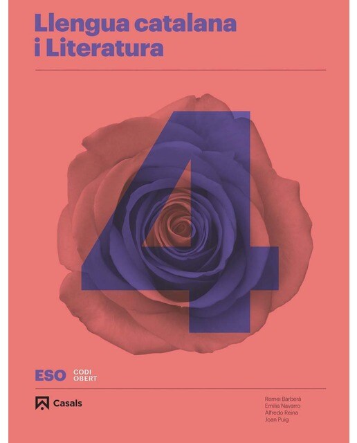 Portada de Llengua catalana i Literatura 4 ESO 2020 (Tapa blanda).