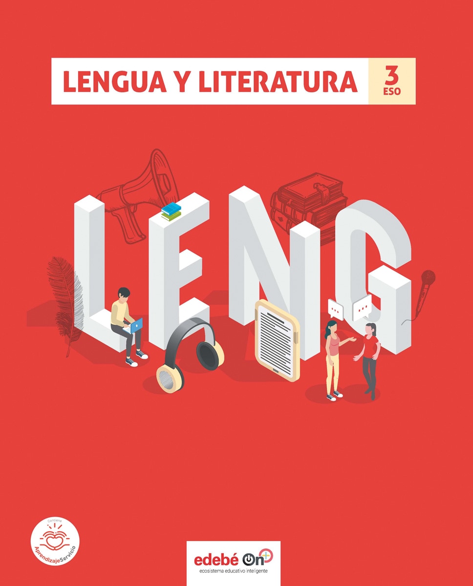 Portada de LENGUA Y LITERATURA 3 (Tapa blanda).